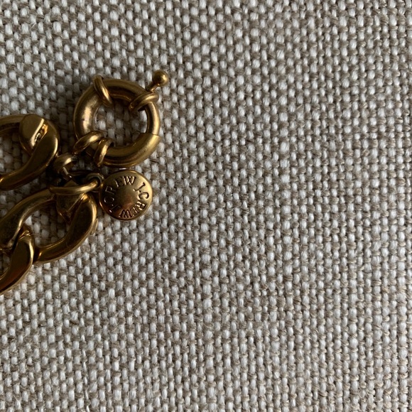 J. Crew Floral Rhinestone Bracelet - Picture 2 of 5